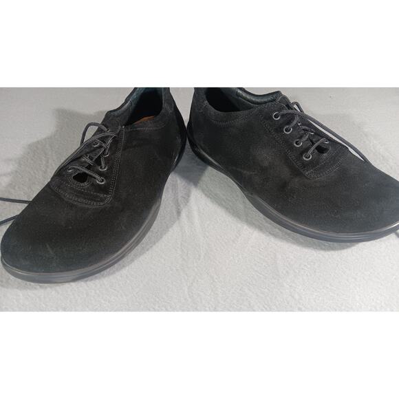 Foot-Prints by Birkenstock Black Suede Lace Up Shoes Women’s 40/9 Comfort Casual - Picture 4 of 6